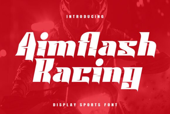 Aimflash Display Font for Bold Brand Identity