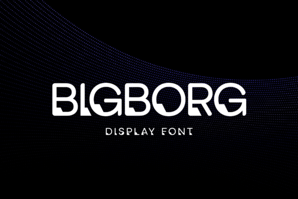 Bigborg Display Font for Handmade Branding and Product Design
