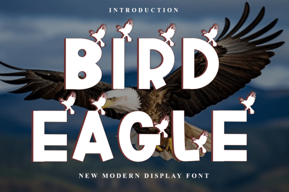 Bird Eagle: The Festive Display Font for Holiday Campaigns