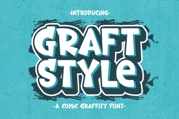Graft Style: The Vibrant Cartoon Graffiti Font for Bold Branding