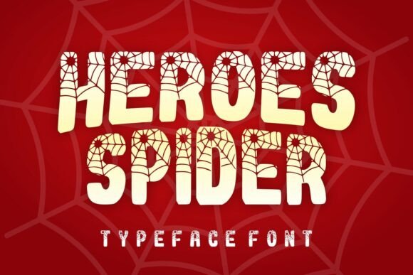 Heroes Spider Font Review: Bold Display Type for Branding