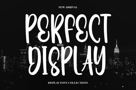 Perfect Display: The Ultimate Bold Script Font