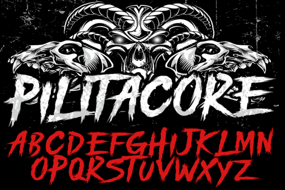 Pilitacore Display Font for Professional Brand Identity