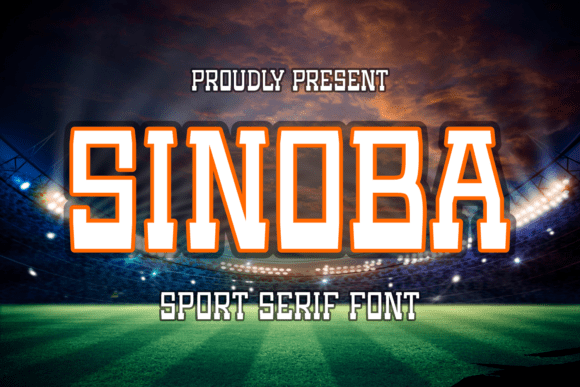 Sinoba: A Dynamic Serif Font for High-Impact Craft Projects