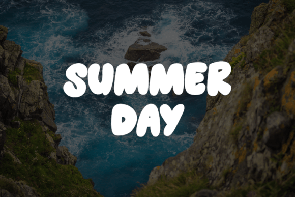 Summer Day Typeface: Elevate Your Brand’s Visual Identity