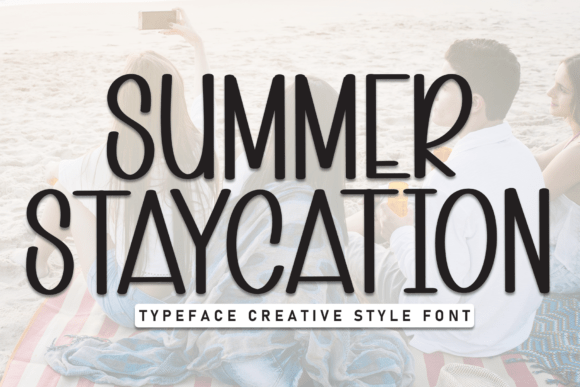 Summer Staycation Typeface: Elevate Your Summer Campaigns