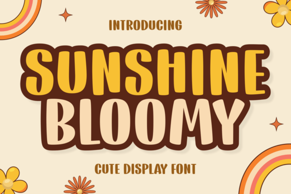 Sunshine Bloomy: A Whimsical Display Font Review